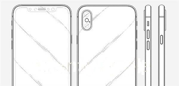 苹果拿下iPhoneX外形专利 刘海全面屏手机苹果专属